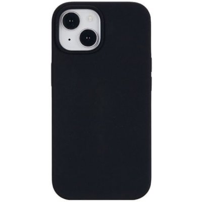 eSTUFF Magnetic silicone case, pro iPhone 15, 100 % recyklovaný TPU ES67150025, černý