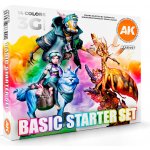 AK-Interactive Basic Starter Set 14 Colors – Zboží Živě