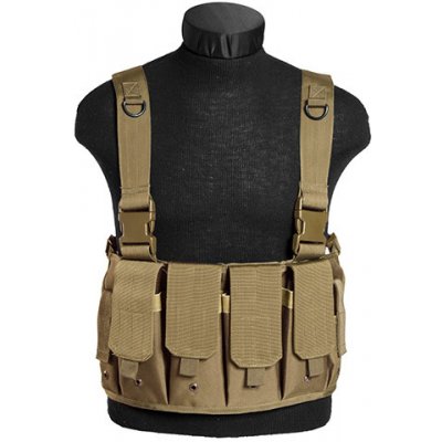 Mil-tec taktická Mag Chest Rig coyote – Zbozi.Blesk.cz