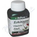 MedPharma Echinacea 100 mg + vitamin C + zinek 67 tablet – Hledejceny.cz