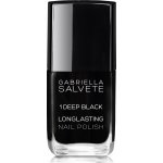 Gabriella Salvete Longlasting Enamel lak na nehty 01 Deep Black 11 ml – Zboží Dáma