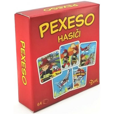 Pexeso v krabičce: Hasiči – Zboží Dáma