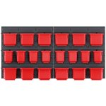 Kistenberg ORDERLINE Závěsný panel s 20 boxy na nářadí, 80x16,5x40cm KOR6 – Zboží Dáma