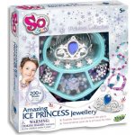 SO BEADS Korálky ledová princezna kreativní set dětská bižuterie – Hledejceny.cz