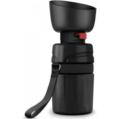 Lesotc cestovní lahev a miska černá 600 ml – Sleviste.cz