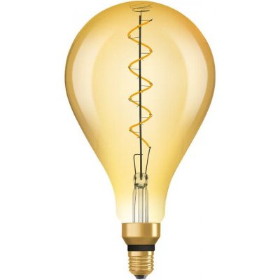 Osram žárovka LED 1906 E27 5W/820 GLOBE FILAMENT GOLD BIG GRAPE 28 SPIRAL – Hledejceny.cz