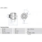 Alternátor BOSCH 0 986 049 061 (0986049061) | Zboží Auto