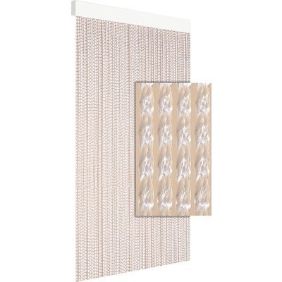 Závěs do dveří MILAN 90x210 cm bílý – Hledejceny.cz
