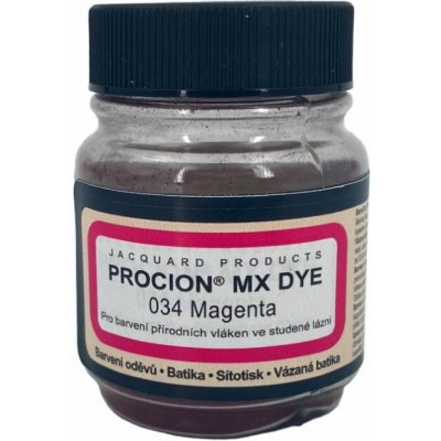 Jacquard Procion MX 19 g magenta – HobbyKompas.cz