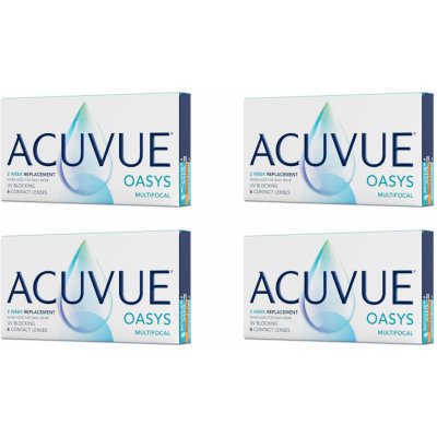 Johnson & Johnson Acuvue Oasys Multifocal 6 čoček 4 ks – Hledejceny.cz