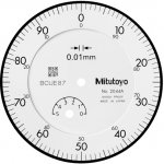 Mitutoyo Úchylkoměr číselníkový analogový s očkem 5/0,01mm mitu-2044a