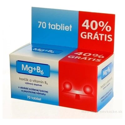 NP PHARMA MG+B6 40% grátis 70 ks – Hledejceny.cz