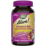 Natures Way Alive! Women's 50+ Gummy Multivitamin mixed berry 60 želé – Hledejceny.cz