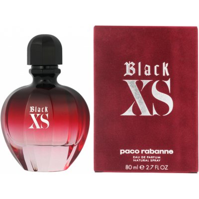 Paco Rabanne Black XS parfémovaná voda dámská 80 ml – Zboží Mobilmania