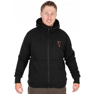 Fox bunda Collection Sherpa Jacket Black Orange – Zboží Dáma