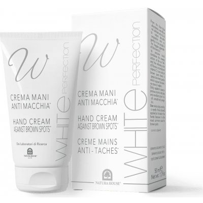 Natura House WHITE PERFECTION KRÉM NA RUCE proti pigmentovým skvrnám, 50 ml – Zboží Dáma
