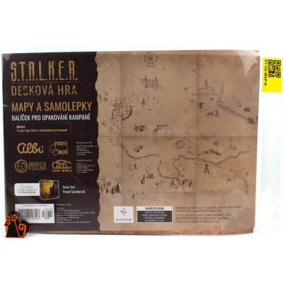 Albi Stalker Sada náhradních samolepek a map – Hledejceny.cz