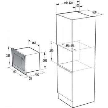 Gorenje BM 251 S7XG