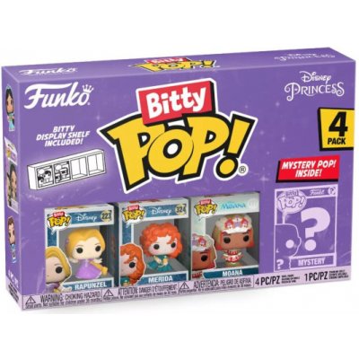 Funko Bitty POP! 4-Pack: Disney Princesses Rapunzel a ostatní – Hledejceny.cz