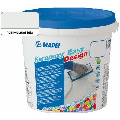 Mapei Kerapoxy Easy Design 3 kg měsíční bílá