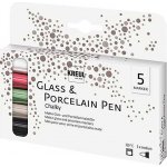 Kreul na porcelán a sklo sada CHALKY 5 barev – Zbozi.Blesk.cz