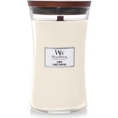 WoodWick Linen 609,5 g – Zboží Dáma