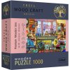 Puzzle TREFL Wood Craft Origin Starožitnictví 1000 dílků