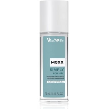 Mexx Simply Men dezodorant sklo 75 ml