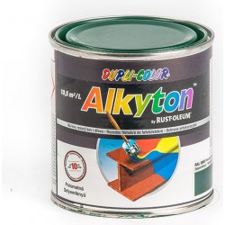 Alkyton hladký polomat RAL 6005 0,25L mechová zelená