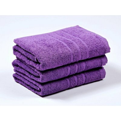 B.E.S. Petrovice Bavlněný froté ručník Classic - Fialový 50 x 100 cm – Sleviste.cz