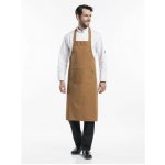 Chaud Devant Kuchářská zástěra s náprsenkou Camel Brown – Hledejceny.cz