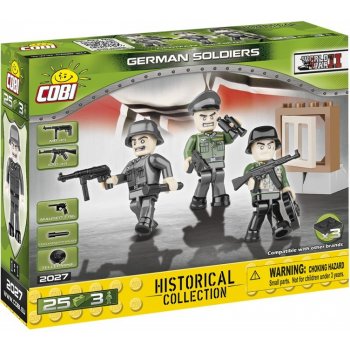 Cobi 2027 Small Army 3 figurky s doplňky Německá armáda