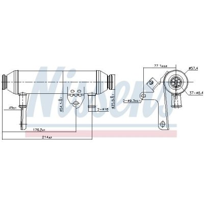 CHŁODNICA EGR FIAT DOBLO 1.9 01-