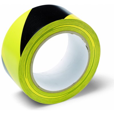 Tesa 60760 Výstražná páska 33 m x 50 mm černo-žlutá – Zboží Mobilmania
