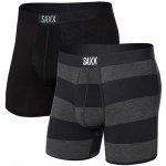 Saxx VIBE SUPER SOFT BB 2PK graphite ombre rugby/black – Hledejceny.cz