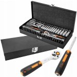 NEO gola sada 1/4", 63ks, plechový kufr 08-679 – Zboží Dáma