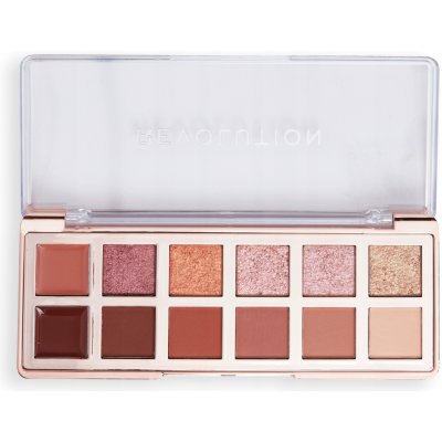 Makeup Revolution The Icon Palette paletka očních stínů The True Icon Bronze Palette 12x0.7 g – Zboží Mobilmania