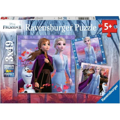 Ravensburger Disney Ledové království 3 x 49 dílků – Zbozi.Blesk.cz
