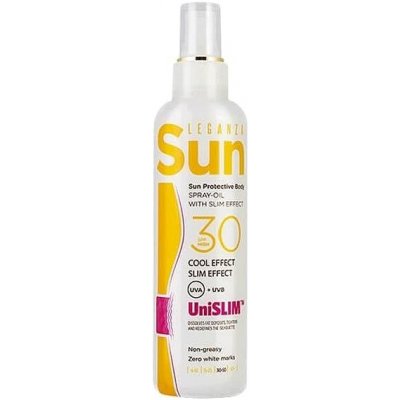 Leganza Sun ochranný spray proti slunečnímu záření SPF30 zeštíhlující 200 ml – Zbozi.Blesk.cz