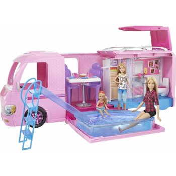 Barbie Karavan snů se skluzavkou