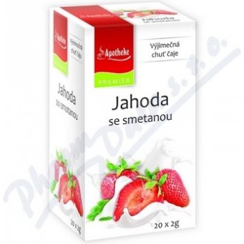 Apotheke Jahoda se smetanou čaj 20 x 2 g