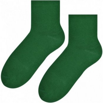 Dámské jednobarevné ponožky 037 zelená