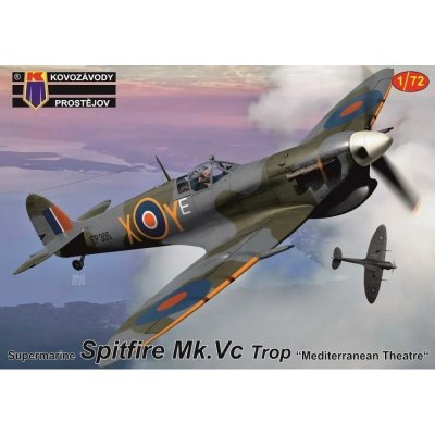 Kovozávody Prostějov Spitfire Mk.Vc Trop 'Mediterranean Theatre' 1:72