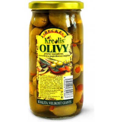 Kreolis Olivy plněné MIX 350 g – Zboží Dáma