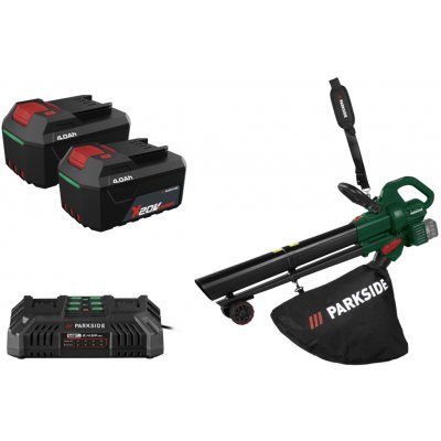 PARKSIDE Aku PLSBA 40-Li A1 2x 4 Ah – Hledejceny.cz
