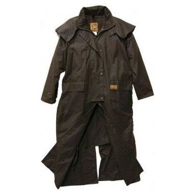 BUSH-SKINS Westernový australský kabát Riding coat černý – Zboží Mobilmania