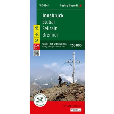 Innsbruck 1:50 000 / turistická a cykloturistická mapa