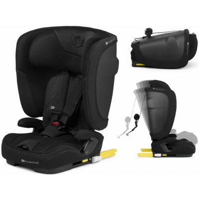 KINDERKRAFT Fix2Go i-Size 2025 Black – Sleviste.cz