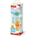 NUK first choice active cup láhev Medvídek Pú se silikonovým pítkem tyrkys s medvídkem 300 ml – Zboží Mobilmania