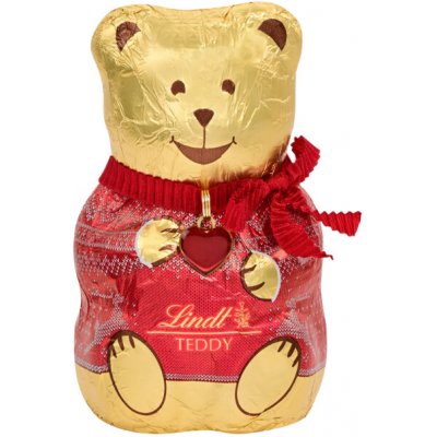 Lindt Teddy Medvídek v červeném svetru 200 g – Zboží Dáma